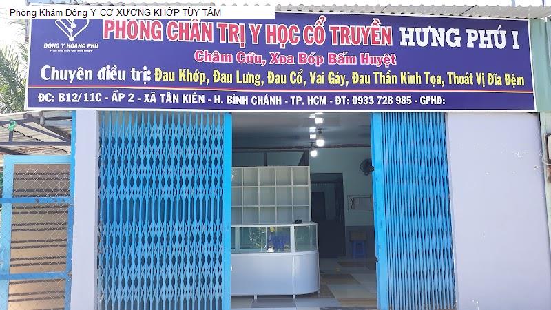 Phòng Khám Đông Y CƠ XƯƠNG KHỚP TÙY TÂM