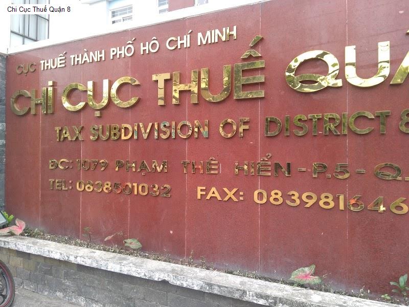 Chi Cục Thuế Quận 8