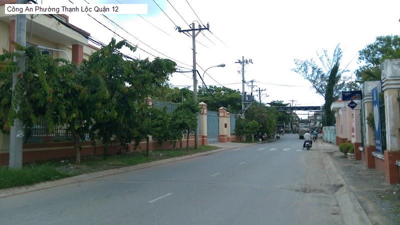 Công An Phường Thạnh Lộc Quận 12