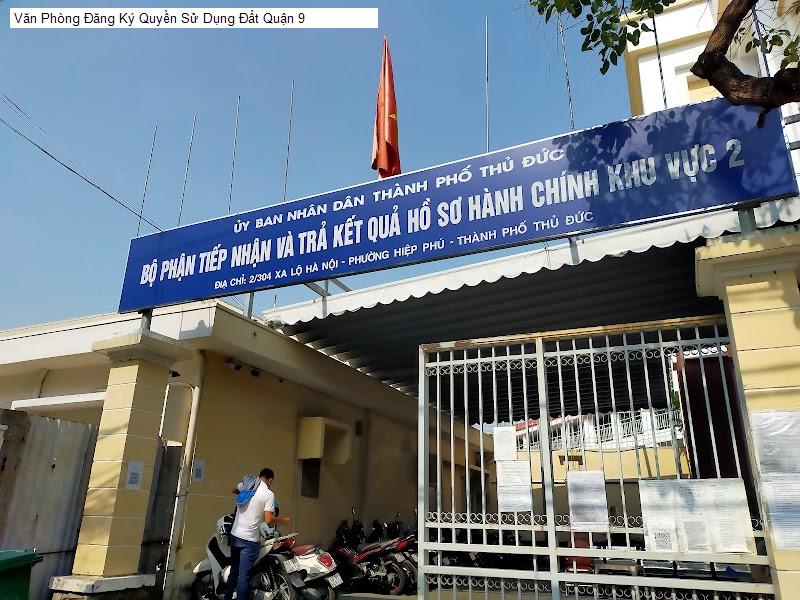 Văn Phòng Đăng Ký Quyền Sử Dụng Đất Quận 9
