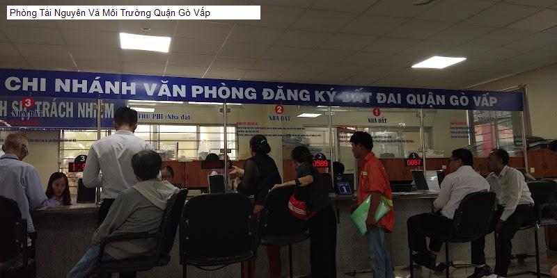 Phòng Tài Nguyên Và Môi Trường Quận Gò Vấp