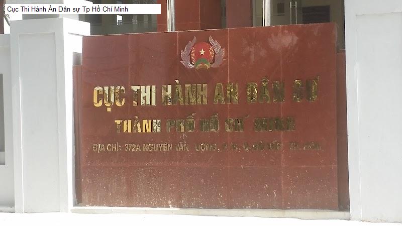Cục Thi Hành Án Dân sự Tp Hồ Chí Minh