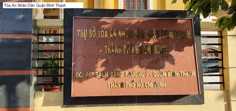 Tòa Án Nhân Dân Quận Bình Thạnh