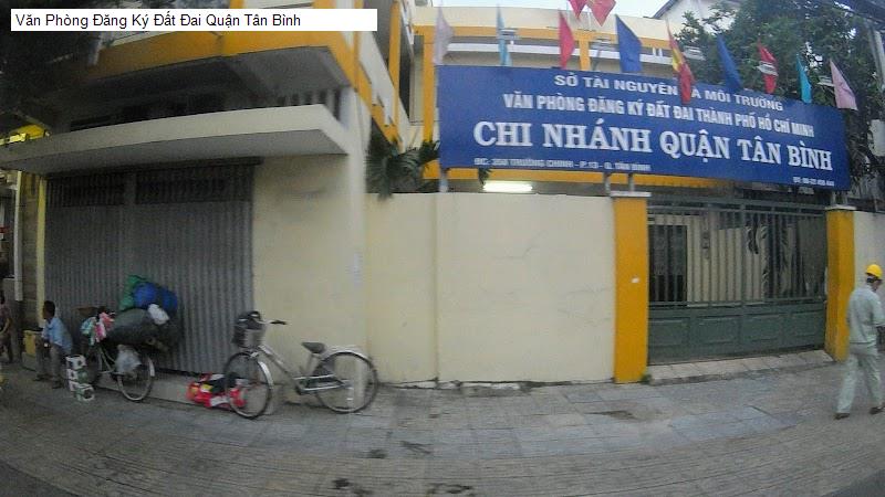 Văn Phòng Đăng Ký Đất Đai Quận Tân Bình
