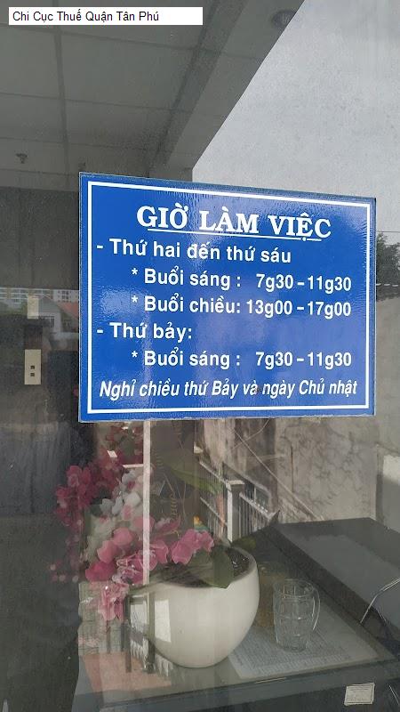 Chi Cục Thuế Quận Tân Phú