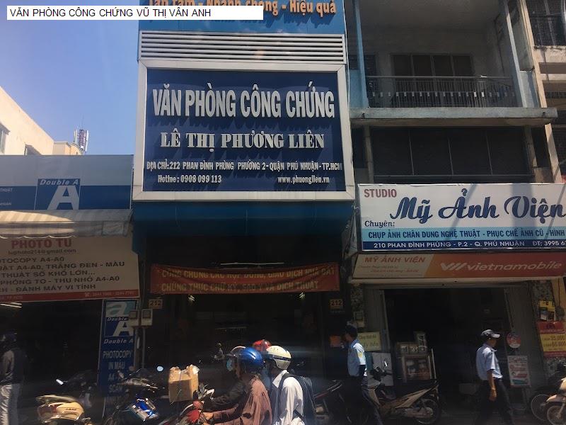 VĂN PHÒNG CÔNG CHỨNG VŨ THỊ VÂN ANH