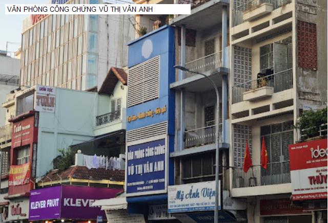 VĂN PHÒNG CÔNG CHỨNG VŨ THỊ VÂN ANH