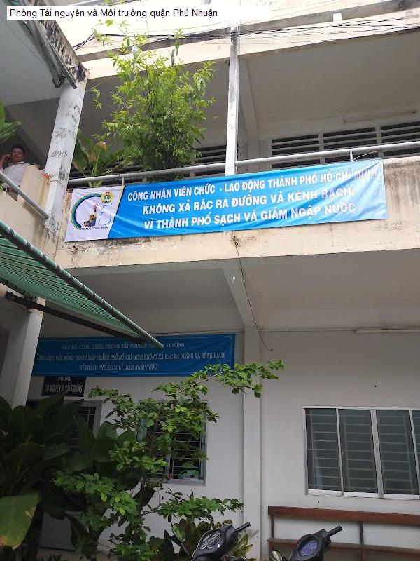 Phòng Tài nguyên và Môi trường quận Phú Nhuận