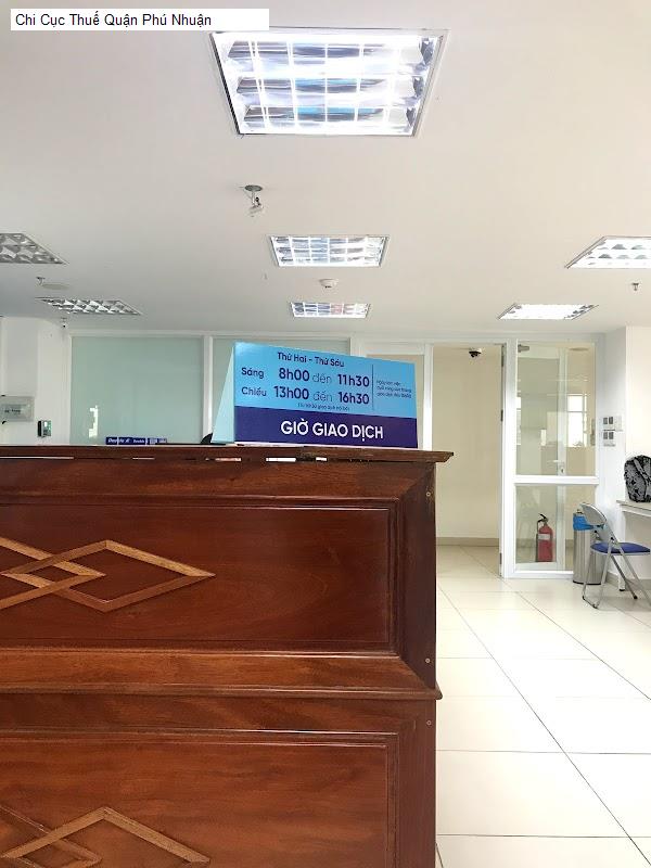 Chi Cục Thuế Quận Phú Nhuận