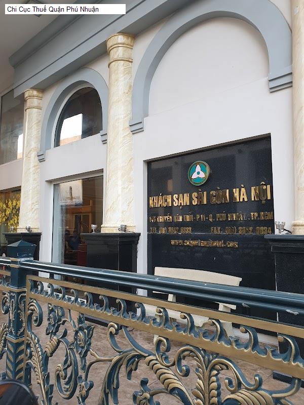 Chi Cục Thuế Quận Phú Nhuận