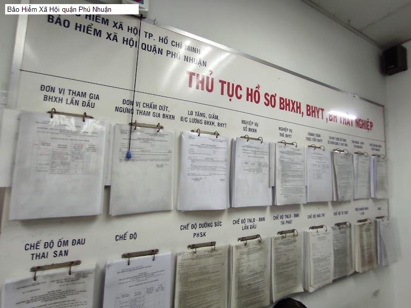 Bảo Hiểm Xã Hội quận Phú Nhuận