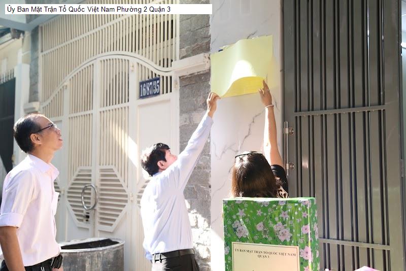 Ủy Ban Mặt Trận Tổ Quốc Việt Nam Phường 2 Quận 3