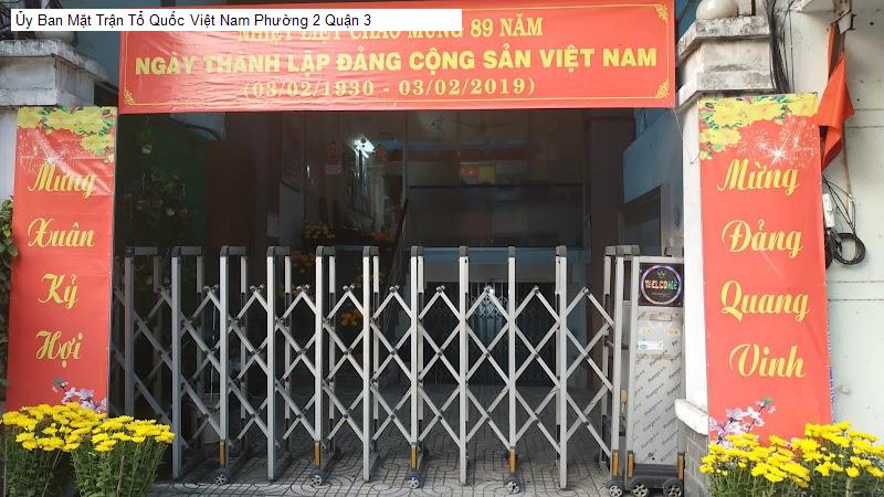 Ủy Ban Mặt Trận Tổ Quốc Việt Nam Phường 2 Quận 3