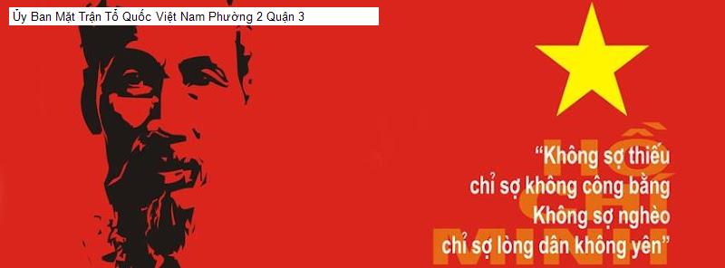 Ủy Ban Mặt Trận Tổ Quốc Việt Nam Phường 2 Quận 3