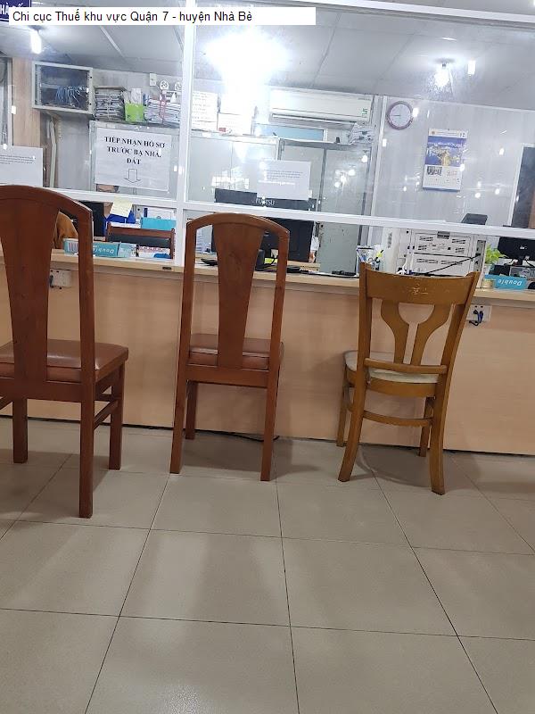 Chi cục Thuế khu vực Quận 7 - huyện Nhà Bè