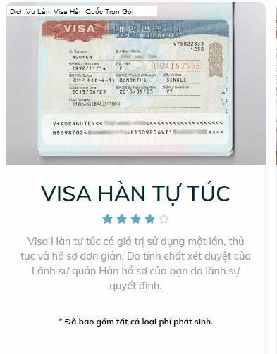 Dịch Vụ Làm Visa Hàn Quốc Trọn Gói