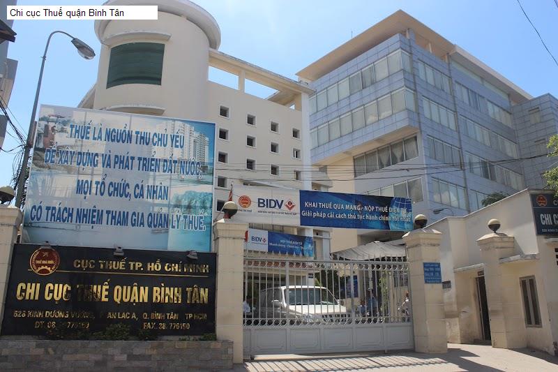 Chi cục Thuế quận Bình Tân