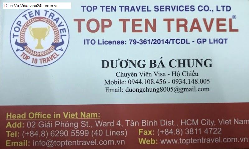 Dich Vụ Visa visa24h.com.vn