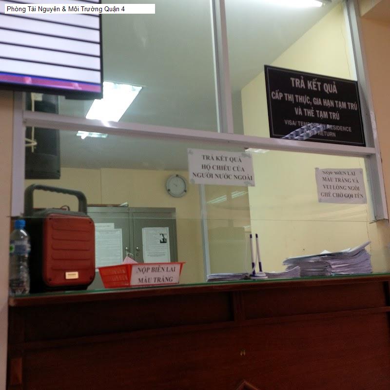 Phòng Tài Nguyên & Môi Trường Quận 4