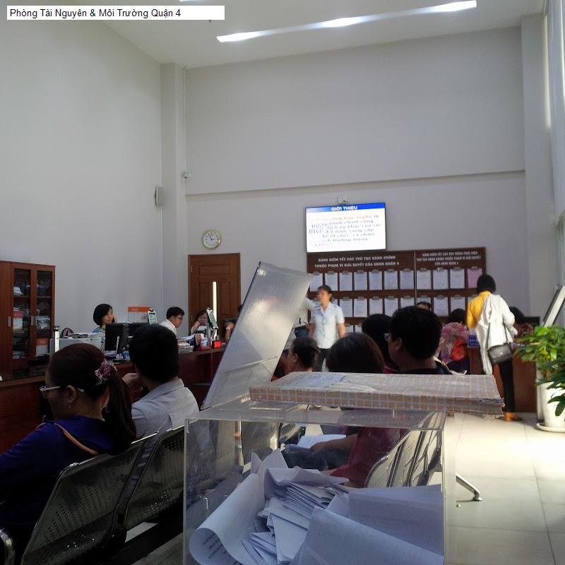 Phòng Tài Nguyên & Môi Trường Quận 4