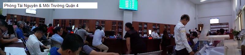 Phòng Tài Nguyên & Môi Trường Quận 4