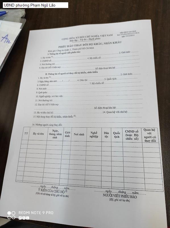 UBND phường Phạm Ngũ Lão